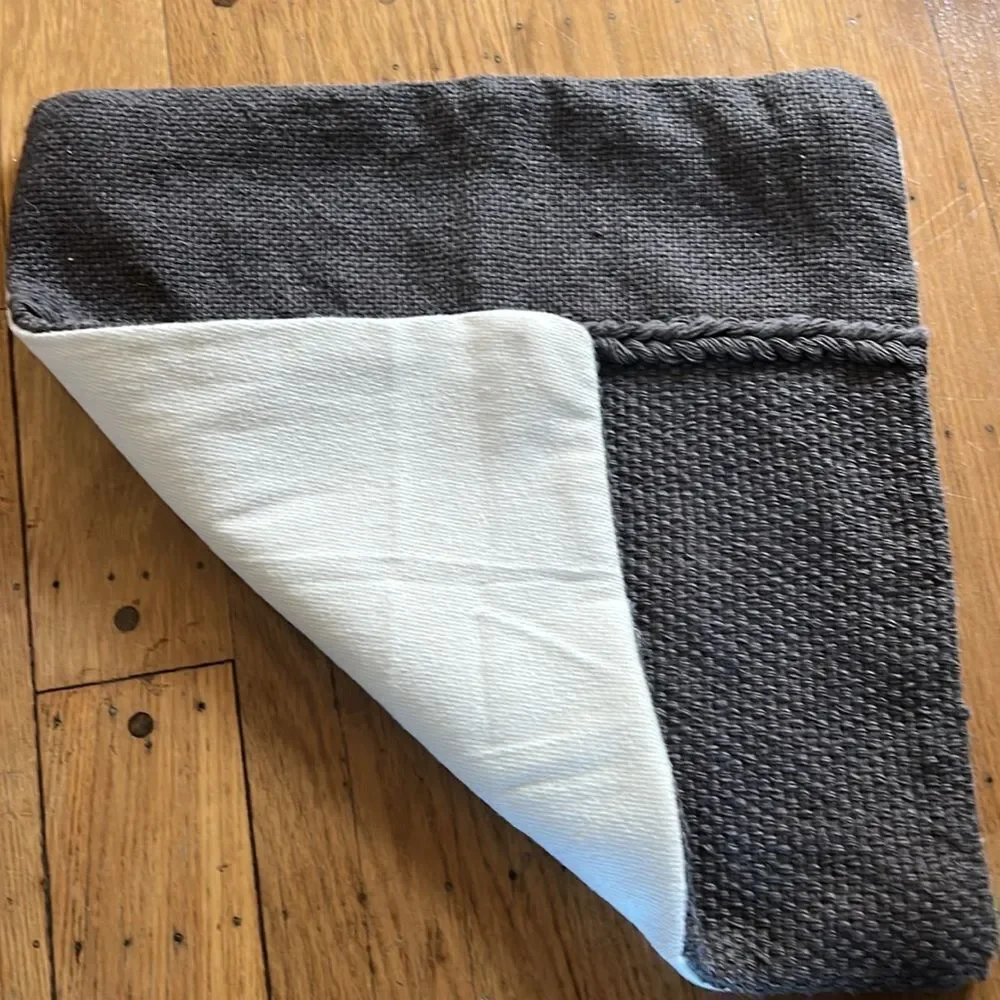 Pottery Barn Gray Knit Pillow Cover